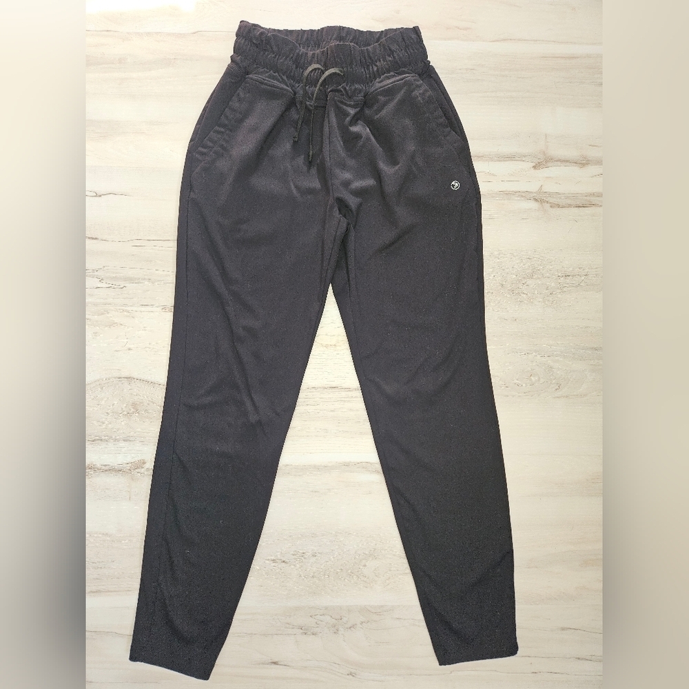 SAVVI Women's  Comfy stretchy Street Joggers BLACK | Size Small - Picture 2 of 9